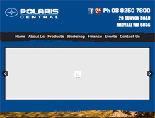 Tablet Screenshot of polariscentral.com.au